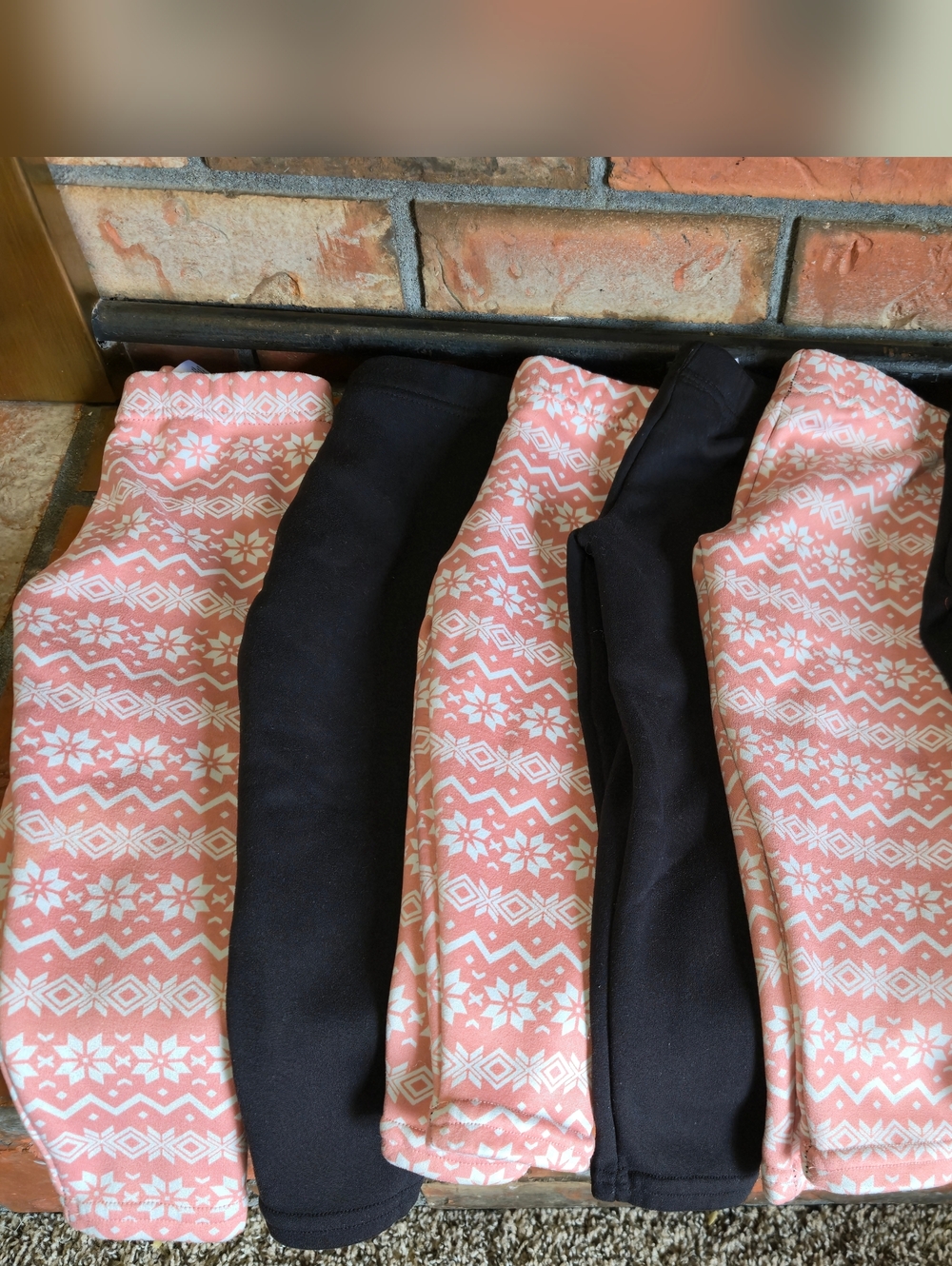 Fleece Lined Girl's Leggins